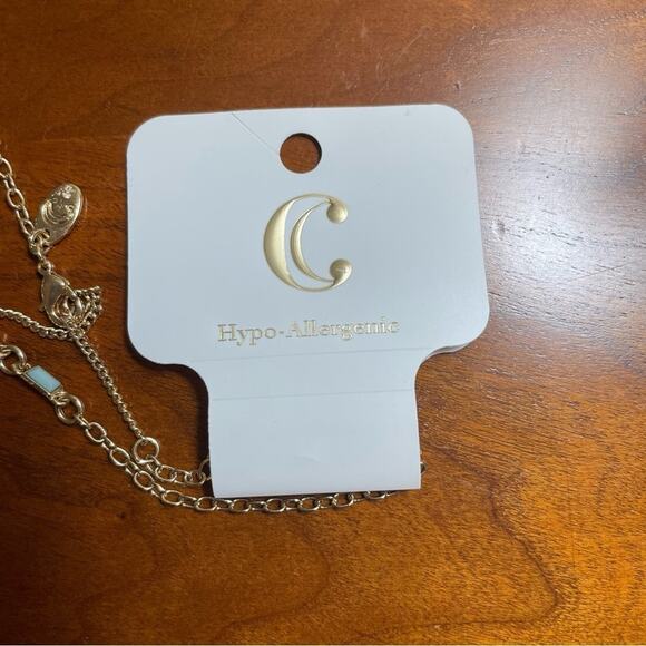 Charming Charlie Gold Tone Green Bundle NEW - Picture 3 of 10